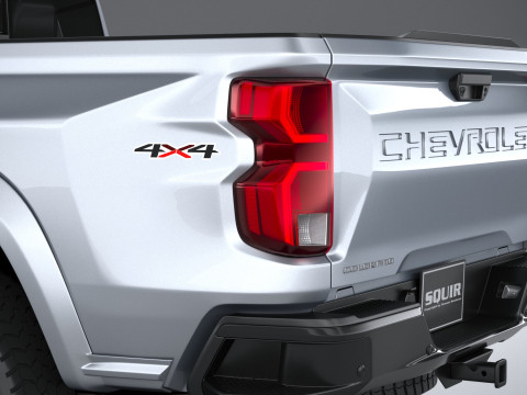Chevrolet Colorado WT 2023 3D Модель