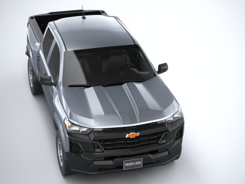 Chevrolet Colorado WT 2023 3D Модель
