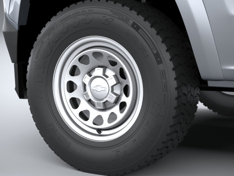 Chevrolet Colorado WT 2023 3D Модель
