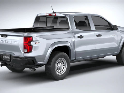 Chevrolet Colorado WT 2023 3D Model