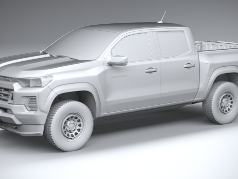 Chevrolet Colorado WT 2023 3D Модель