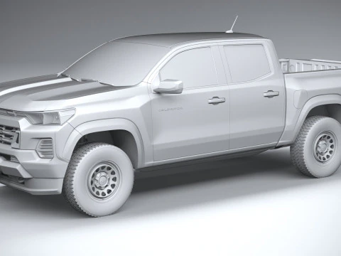 Chevrolet Colorado WT 2023 3D Model