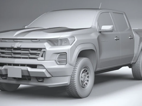 Chevrolet Colorado WT 2023 3D Model