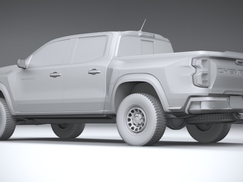 Chevrolet Colorado WT 2023 3D Модель