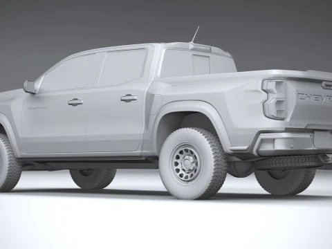 Chevrolet Colorado WT 2023 3D Model