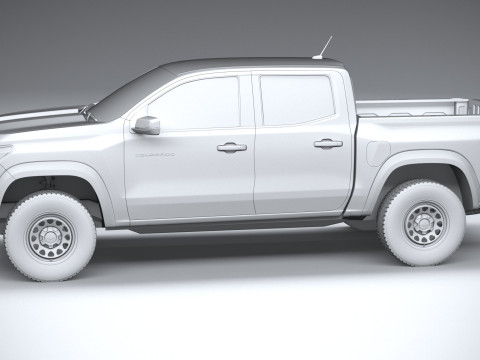 Chevrolet Colorado WT 2023 3D Модель