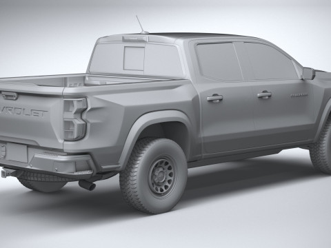 Chevrolet Colorado WT 2023 3D Модель