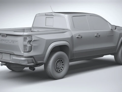 Chevrolet Colorado WT 2023 3D Model