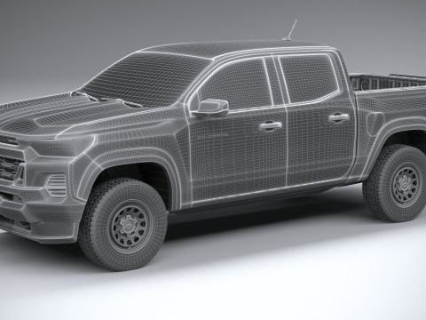 Chevrolet Colorado WT 2023 3D Модель