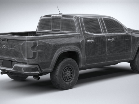 Chevrolet Colorado WT 2023 3D Модель