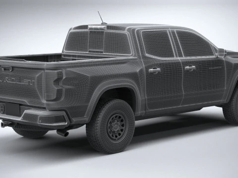 Chevrolet Colorado WT 2023 3D Model
