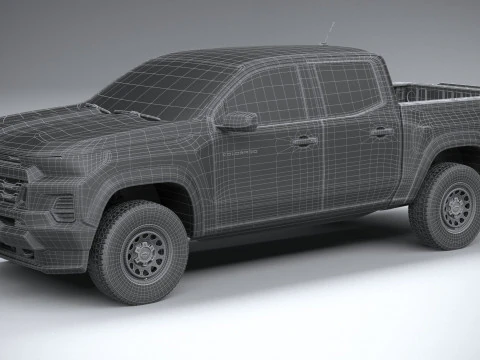 Chevrolet Colorado WT 2023 3D Model