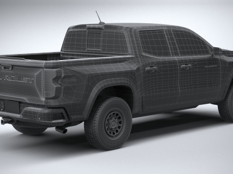 Chevrolet Colorado WT 2023 3D Модель