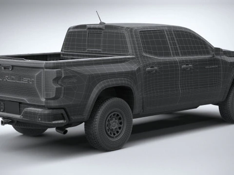 Chevrolet Colorado WT 2023 3D Model