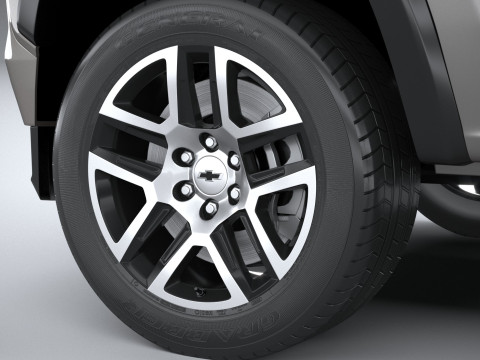 Chevrolet Colorado Z71 2023 Modelo 3D