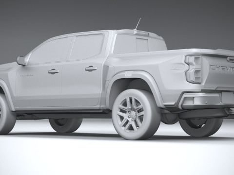 Chevrolet Colorado Z71 2023 Modelo 3D