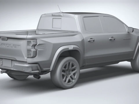 Chevrolet Colorado Z71 2023 3D Model