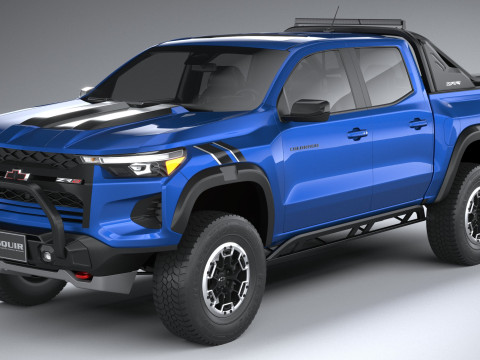 Chevrolet Colorado ZR2 2023 Modèle 3D