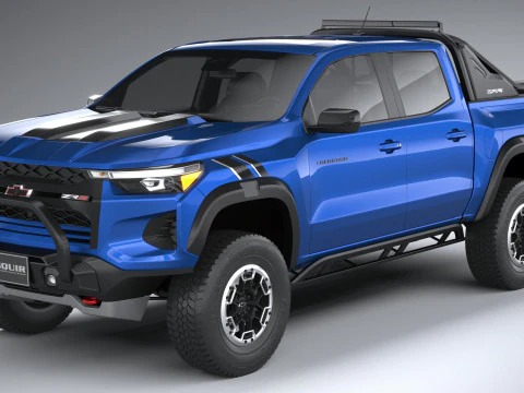 Chevrolet Colorado ZR2 2023 3D Model