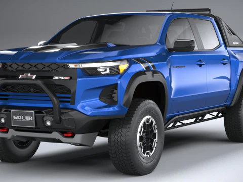 Chevrolet Colorado ZR2 2023 3D Model