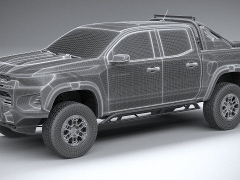 Chevrolet Colorado ZR2 2023 Modèle 3D