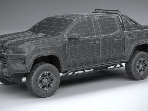 Chevrolet Colorado ZR2 2023 3D Model