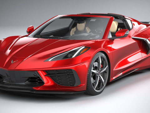 Chevrolet Corvette C8 Stingray 2020 3D-Modell