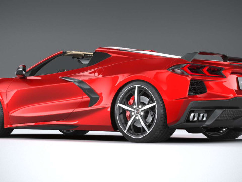Chevrolet Corvette C8 Stingray 2020 3D-Modell