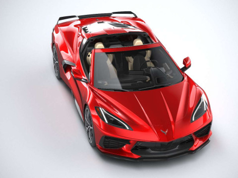 Chevrolet Corvette C8 Stingray 2020 3D-Modell