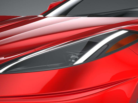 Chevrolet Corvette C8 Stingray 2020 3D-Modell