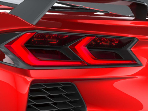 Chevrolet Corvette C8 Stingray 2020 3D-Modell