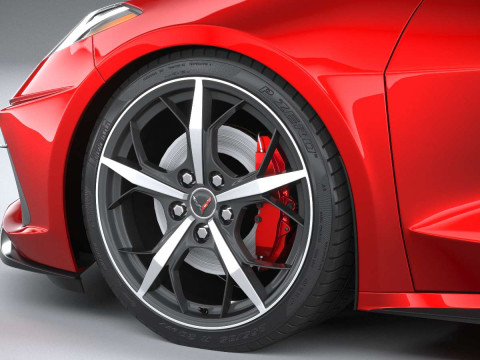 Chevrolet Corvette C8 Stingray 2020 3D-Modell