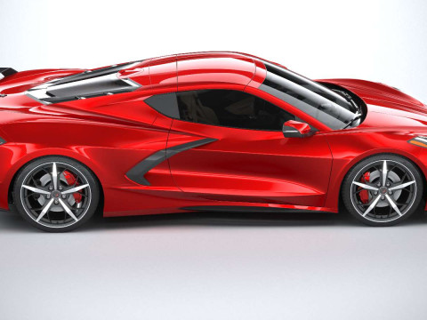 Chevrolet Corvette C8 Stingray 2020 3D-Modell