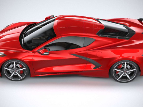 Chevrolet Corvette C8 Stingray 2020 3D-Modell