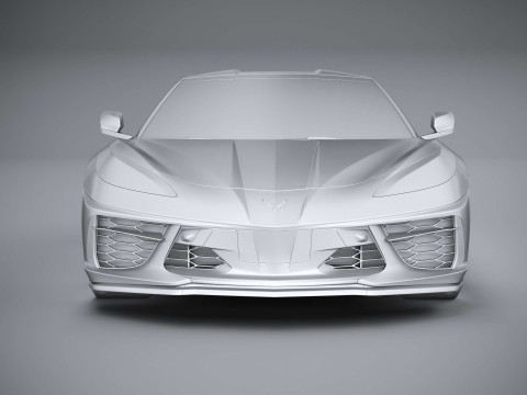 Chevrolet Corvette C8 Stingray 2020 3D-Modell