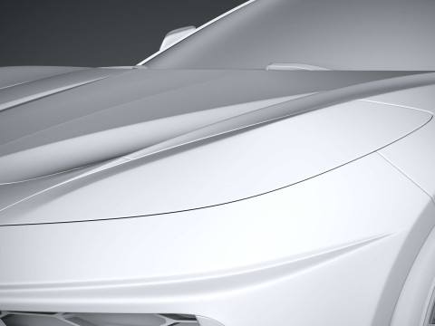 Chevrolet Corvette C8 Stingray 2020 3D-Modell