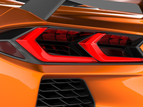 Chevrolet Corvette C8 Stingray Convertible 2020 Modelo 3D