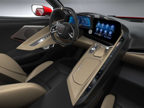Chevrolet Corvette C8 Stingray Convertible 2020 Modelo 3D