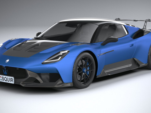 Maserati GT2 Stradale 2025 3D Model