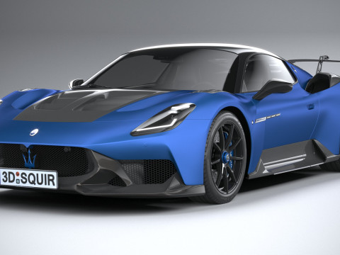 Maserati GT2 Stradale 2025 3D Model
