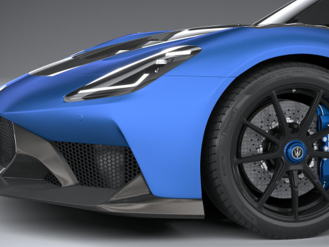 Maserati GT2 Stradale 2025 3D Model