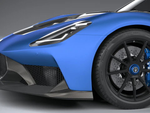 Maserati GT2 Stradale 2025 3D Model
