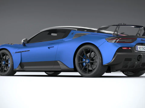 Maserati GT2 Stradale 2025 3D Model