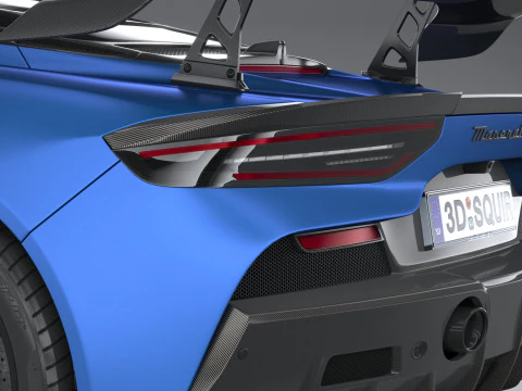 Maserati GT2 Stradale 2025 3D Model
