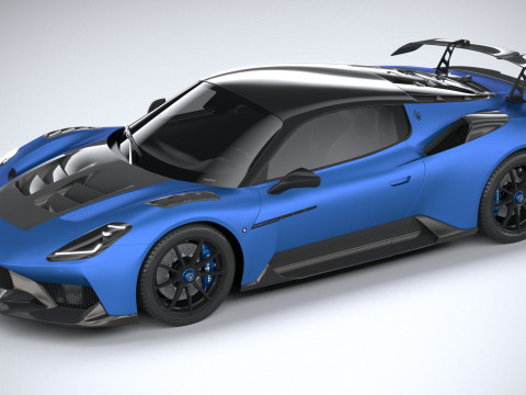 Maserati GT2 Stradale 2025 3D Model