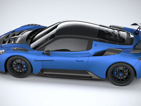 Maserati GT2 Stradale 2025 3D Model
