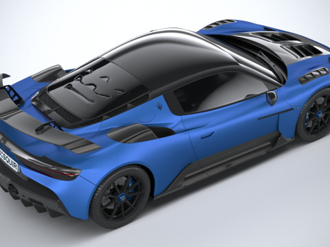 Maserati GT2 Stradale 2025 3D Model