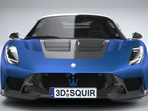 Maserati GT2 Stradale 2025 3D Model