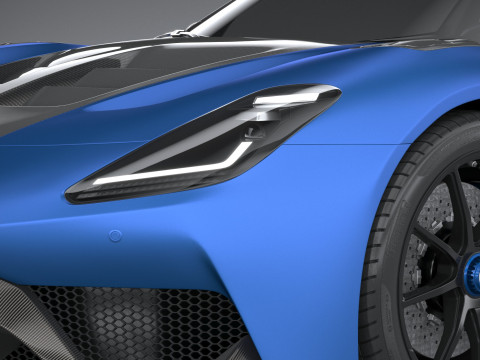 Maserati GT2 Stradale 2025 3D Model