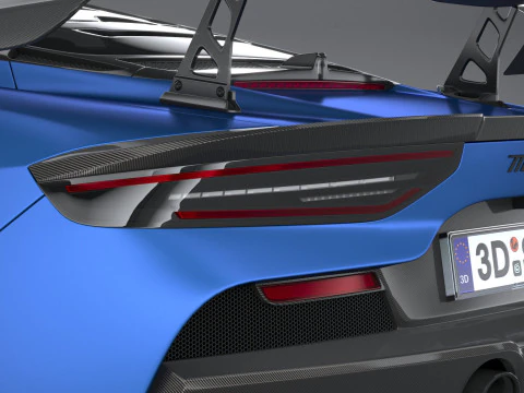 Maserati GT2 Stradale 2025 3D Model